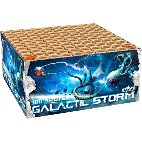 Feuerwerk Galactic Storm von Lesli online kaufen im Pyroshop von Funkelfun