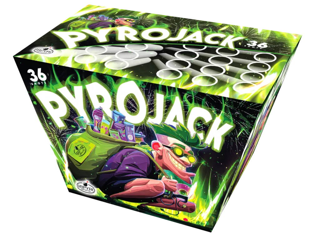 Pyrojack Feuerwerk – Produktbild bei Funkelfun.de