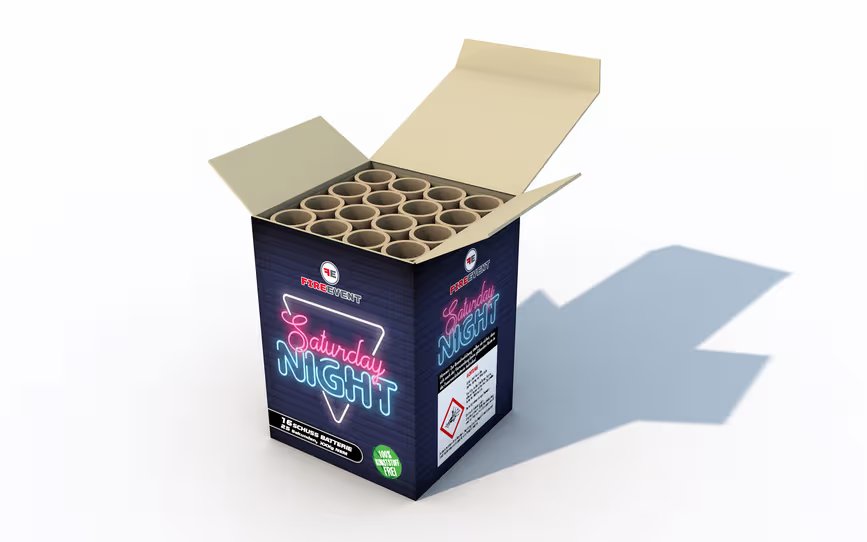 Feuerwerk Saturday Night von FireEvent online kaufen im Pyroshop von Funkelfun