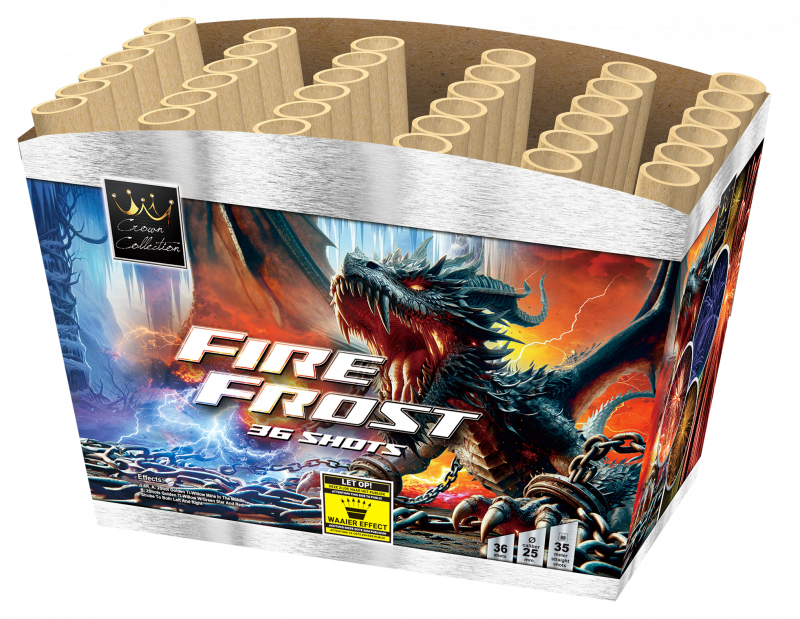 Silvesterfeuerwerk Fire Frost 36 shots von Funkelfun online kaufen
