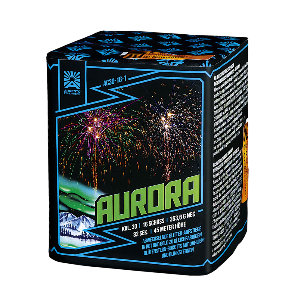 Silvester-Shop Aurora jetzt online bestellen im Feuerwerk Shop Funkelfun.de