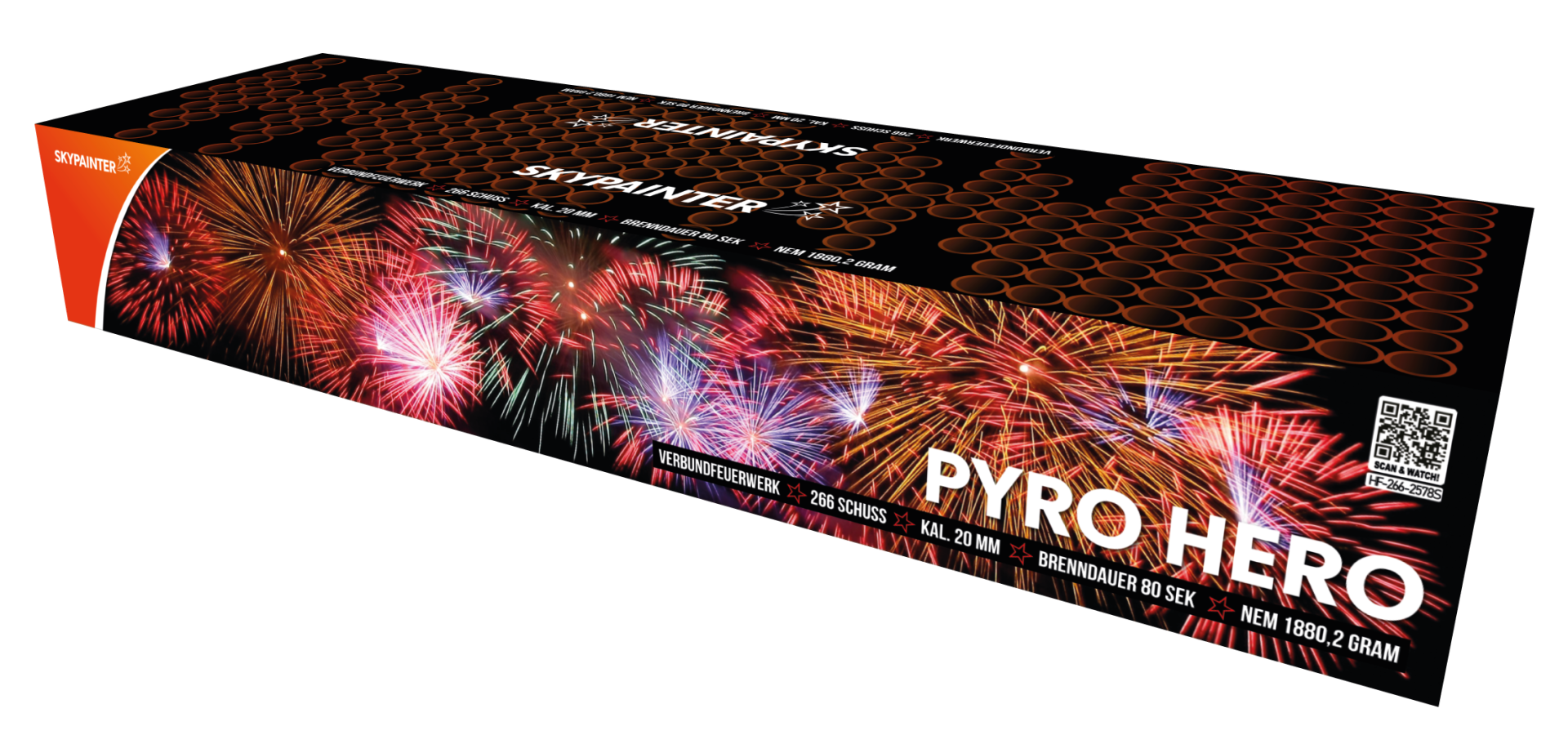 Pyro Hero 266 Schuss Feuerwerk bei Funkelfun