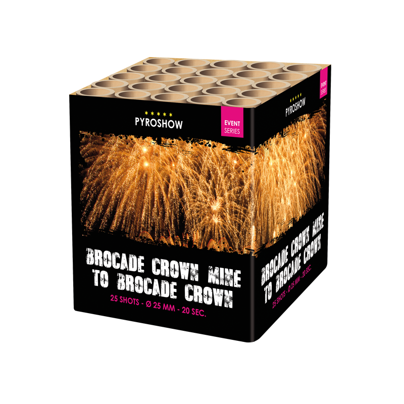 Feuerwerk Brocade Crown Mine to Brocade Crown von Broekhoff online kaufen im Pyroshop von Funkelfun