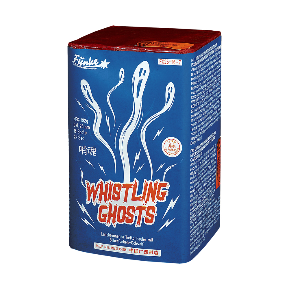 Silvester-Shop Whistling Ghosts jetzt online bestellen im Feuerwerk Shop Funkelfun.de