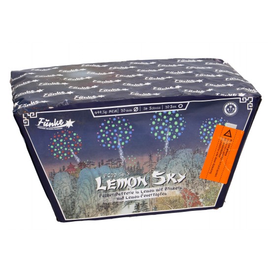 Batteriefeuerwerk Lemon Sky jetzt bestellen bei Funkelfun