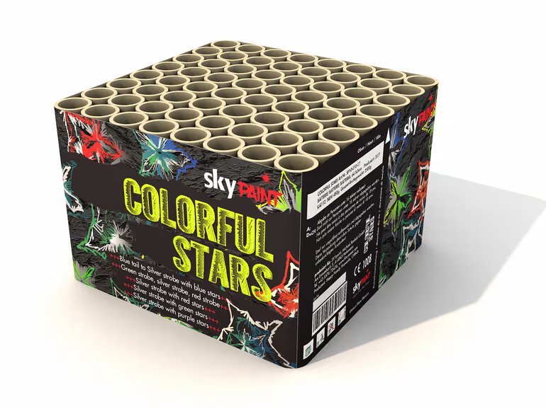 Feuerwerk Colorful Stars von FireEvent online kaufen im Pyroshop von Funkelfun