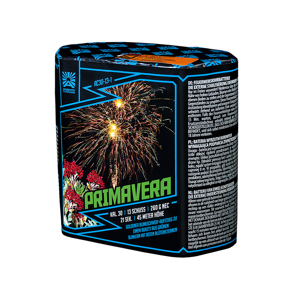 Silvester-Shop Primavera jetzt online bestellen im Feuerwerk Shop Funkelfun.de