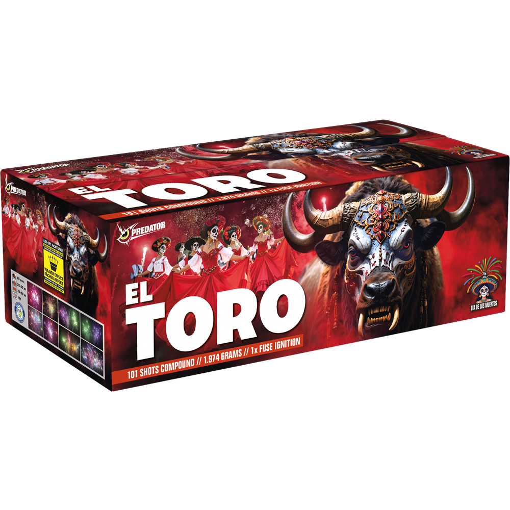 Silvester-Shop El Toro jetzt online bestellen im Feuerwerk Shop Funkelfun.de