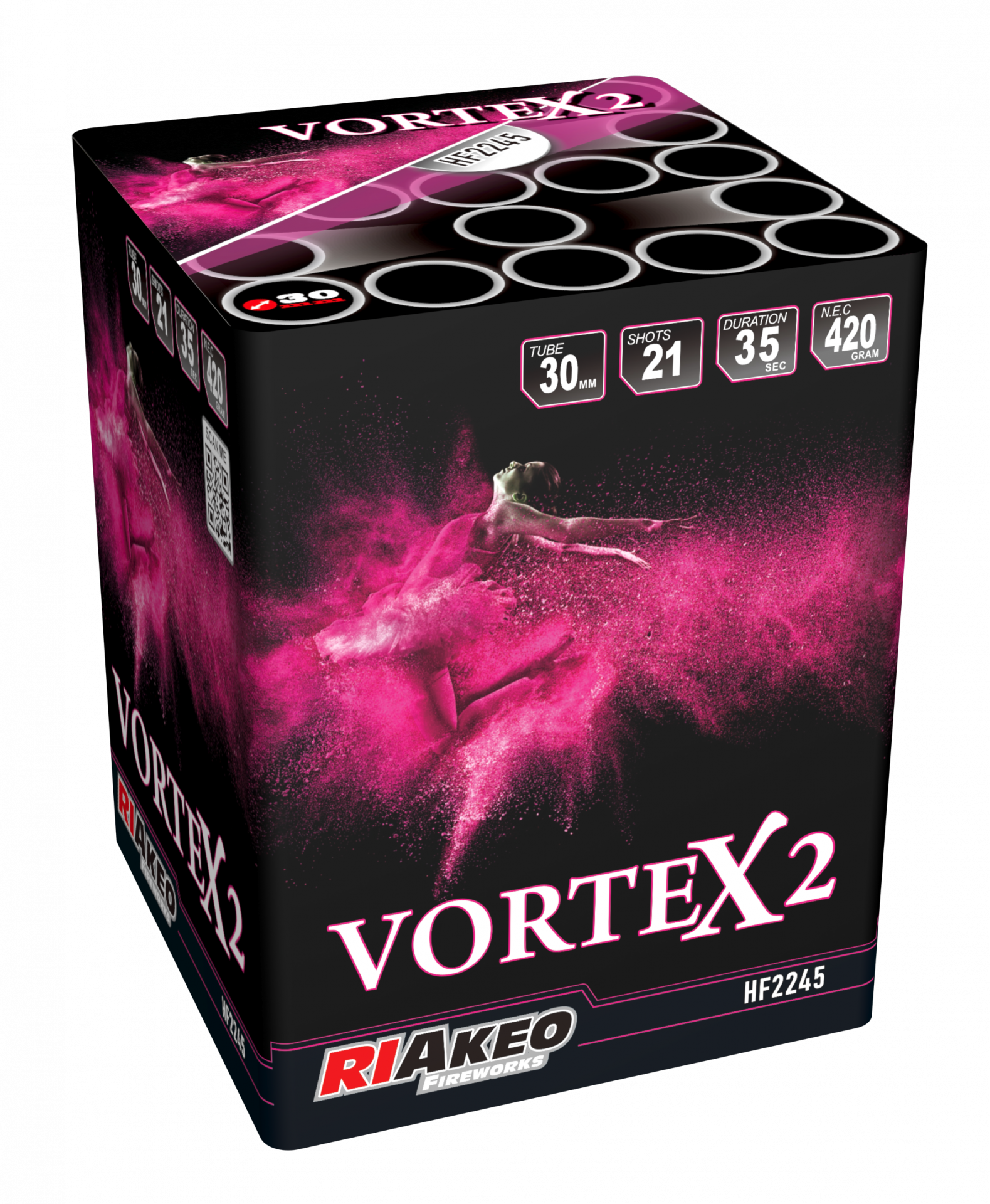 Feuerwerk Riakeo Vortex 2 von Riakeo Fireworks online kaufen im Pyroshop von Funkelfun