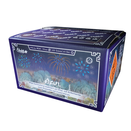 Batteriefeuerwerk Azul jetzt bestellen bei Funkelfun