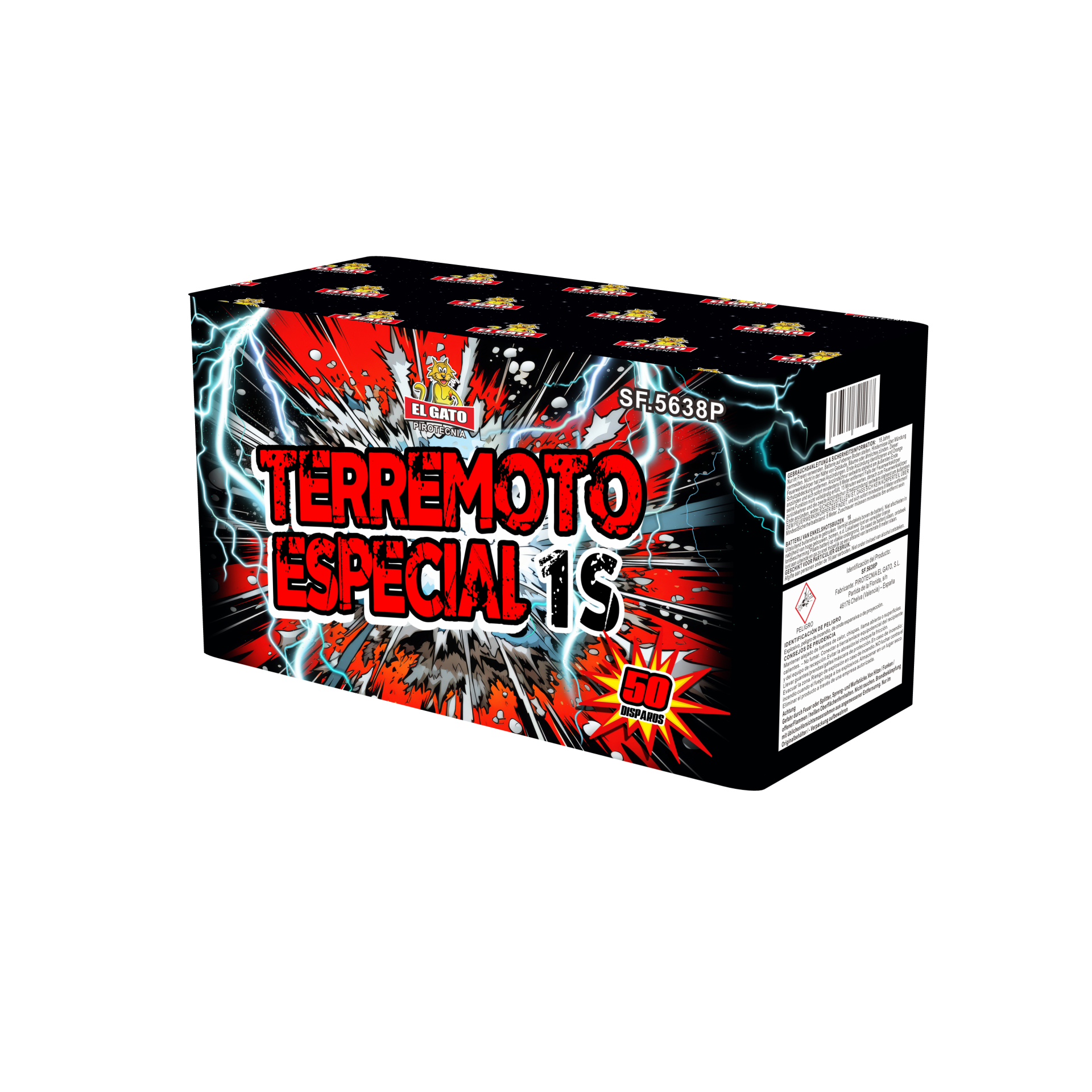 Silvester-Shop Terremoto Especiale 1sec jetzt online bestellen im Feuerwerk Shop Funkelfun.de