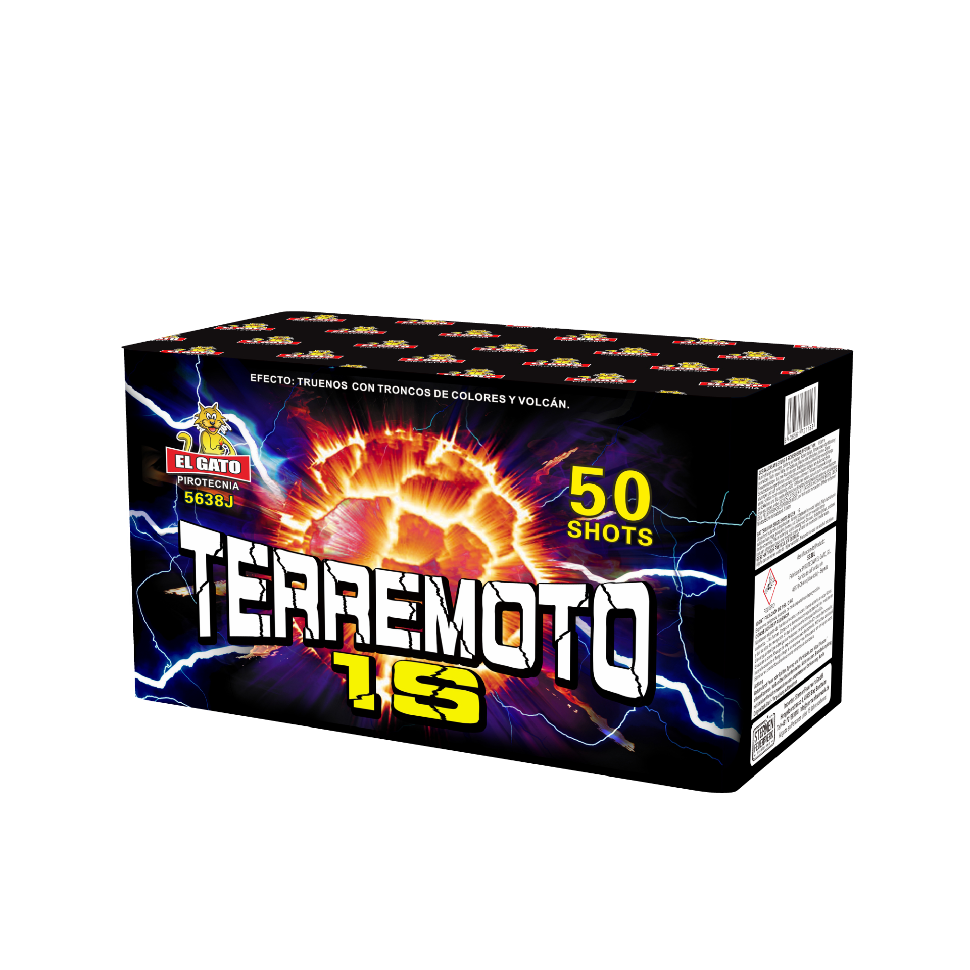 Silvester-Shop Terremoto 1sec jetzt online bestellen im Feuerwerk Shop Funkelfun.de
