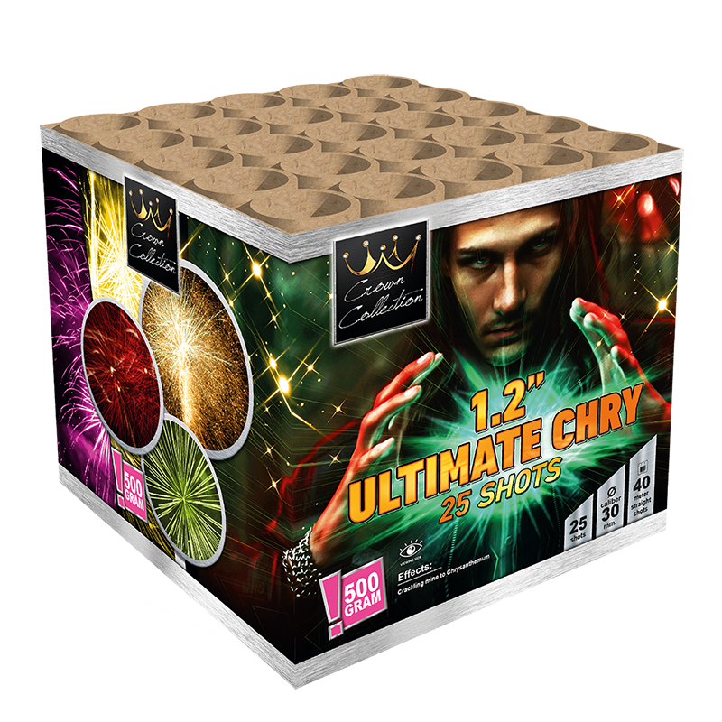 Feuerwerk 1.2" Ultimate Chry von Broekhoff online kaufen im Pyroshop von Funkelfun