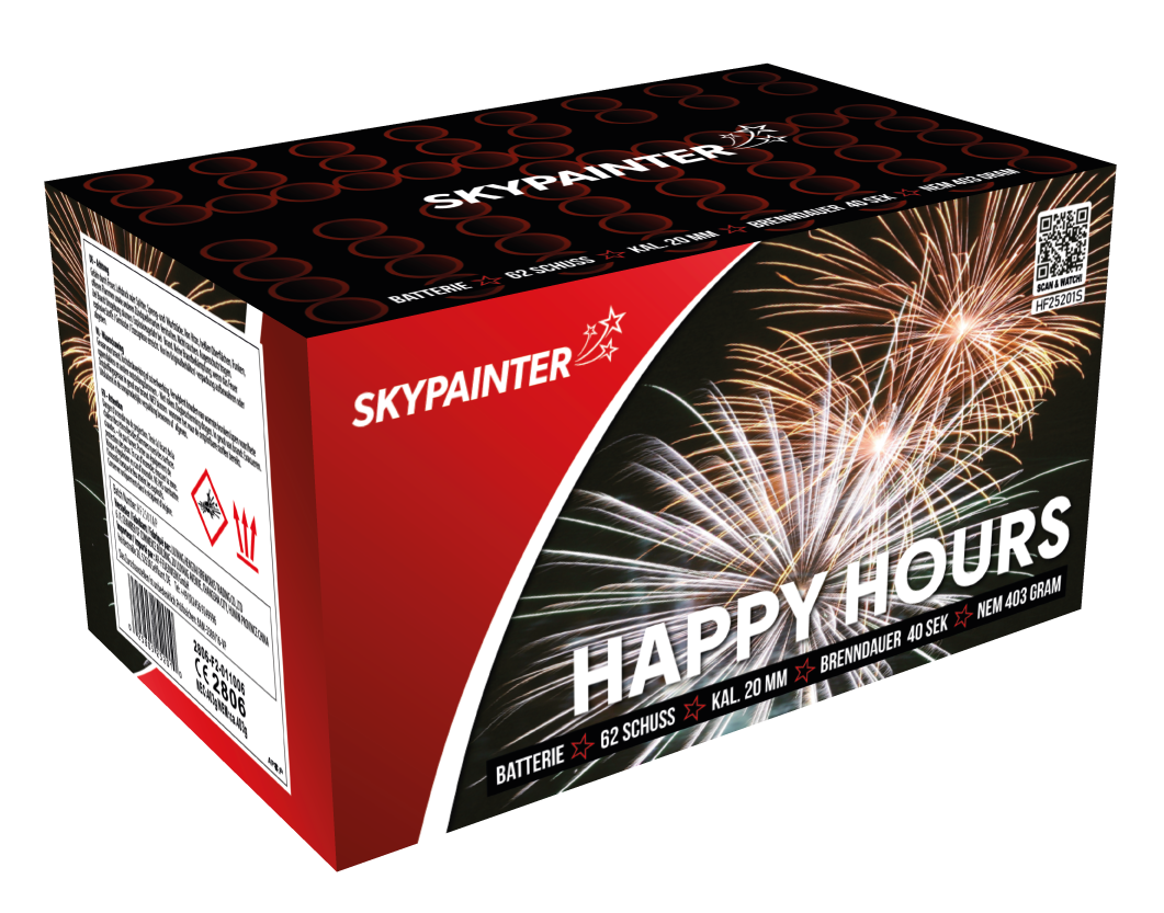 Happy Hours Feuerwerk – Produktabbildung