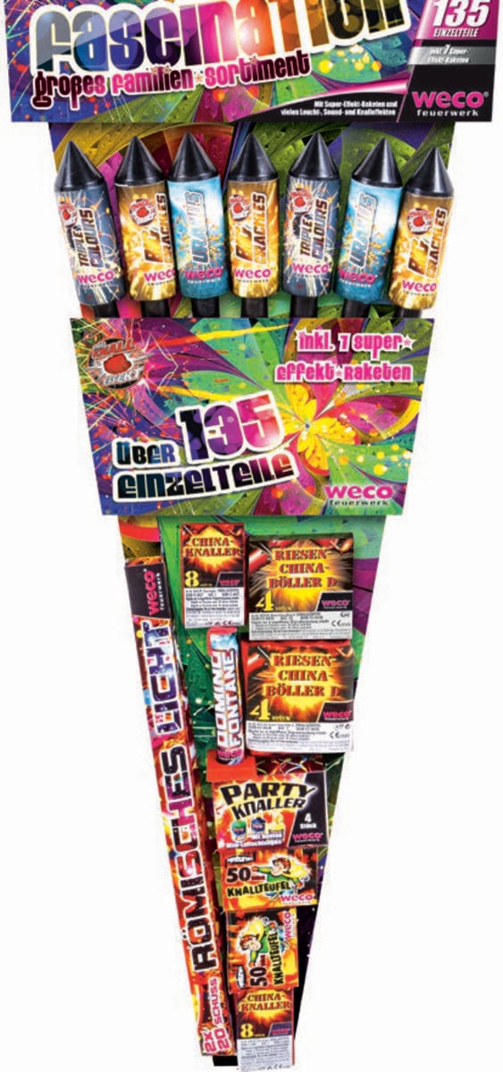Silvester-Shop Fascination jetzt online bestellen im Feuerwerk Shop Funkelfun.de
