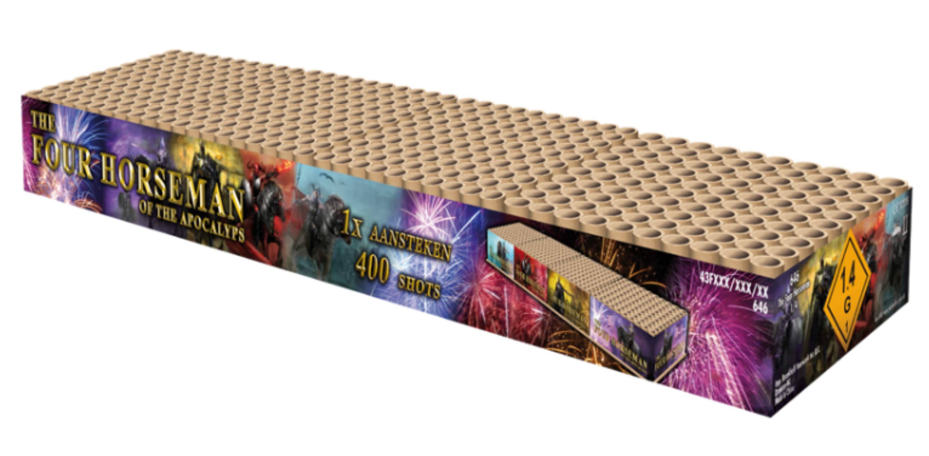 Feuerwerk 400 Shots Total Display Show von Broekhoff online kaufen im Pyroshop von Funkelfun