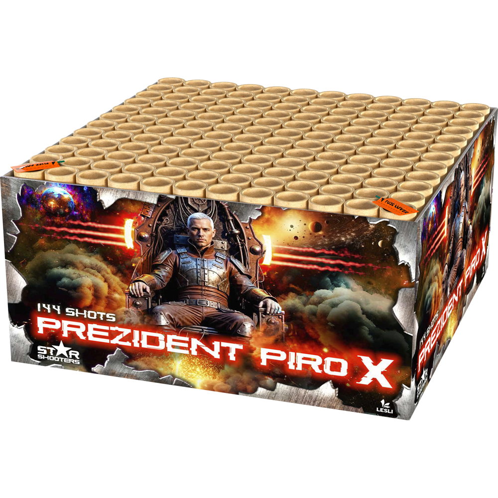 Silvester-Shop Prezident Piro X jetzt online bestellen im Feuerwerk Shop Funkelfun.de