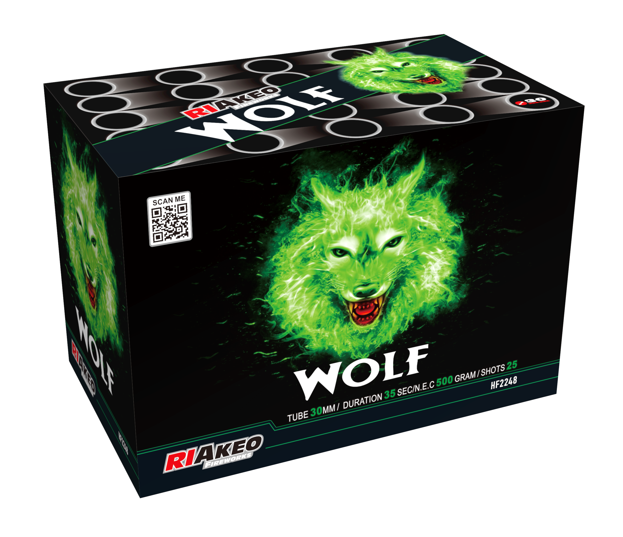 Feuerwerk Riakeo Wolf von Riakeo Fireworks online kaufen im Pyroshop von Funkelfun