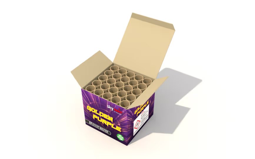 Feuerwerk Golden Purple von FireEvent online kaufen im Pyroshop von Funkelfun