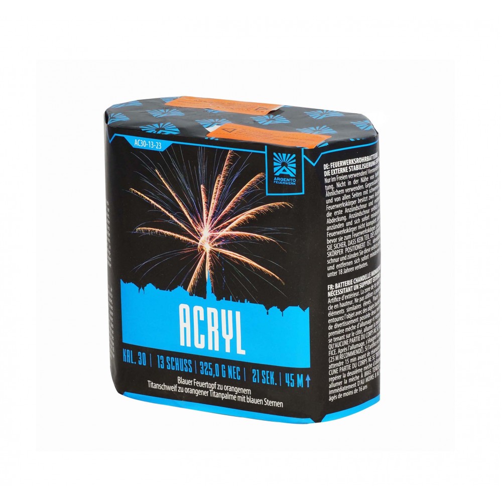 Feuerwerk Acryl von Funke online kaufen im Pyroshop von Funkelfun