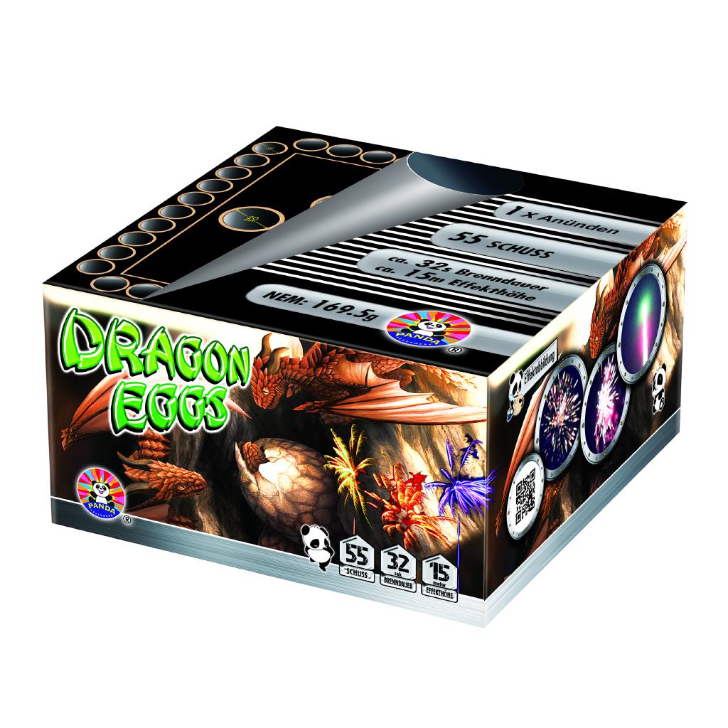 Feuerwerk Dragon Eggs von Panda online kaufen im Pyroshop von Funkelfun