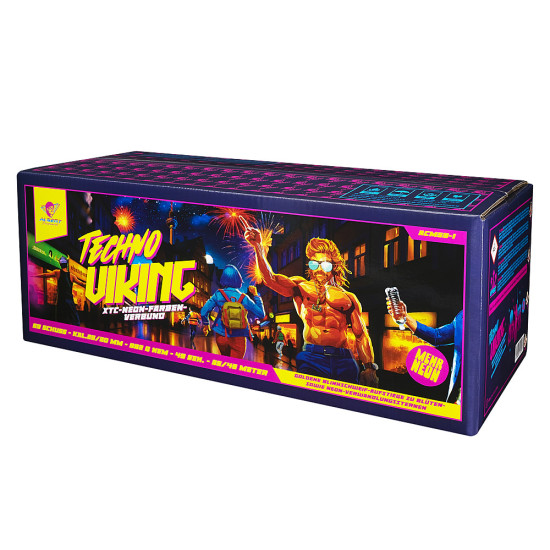 Techno Viking Feuerwerk – Produktbild bei Funkelfun.de