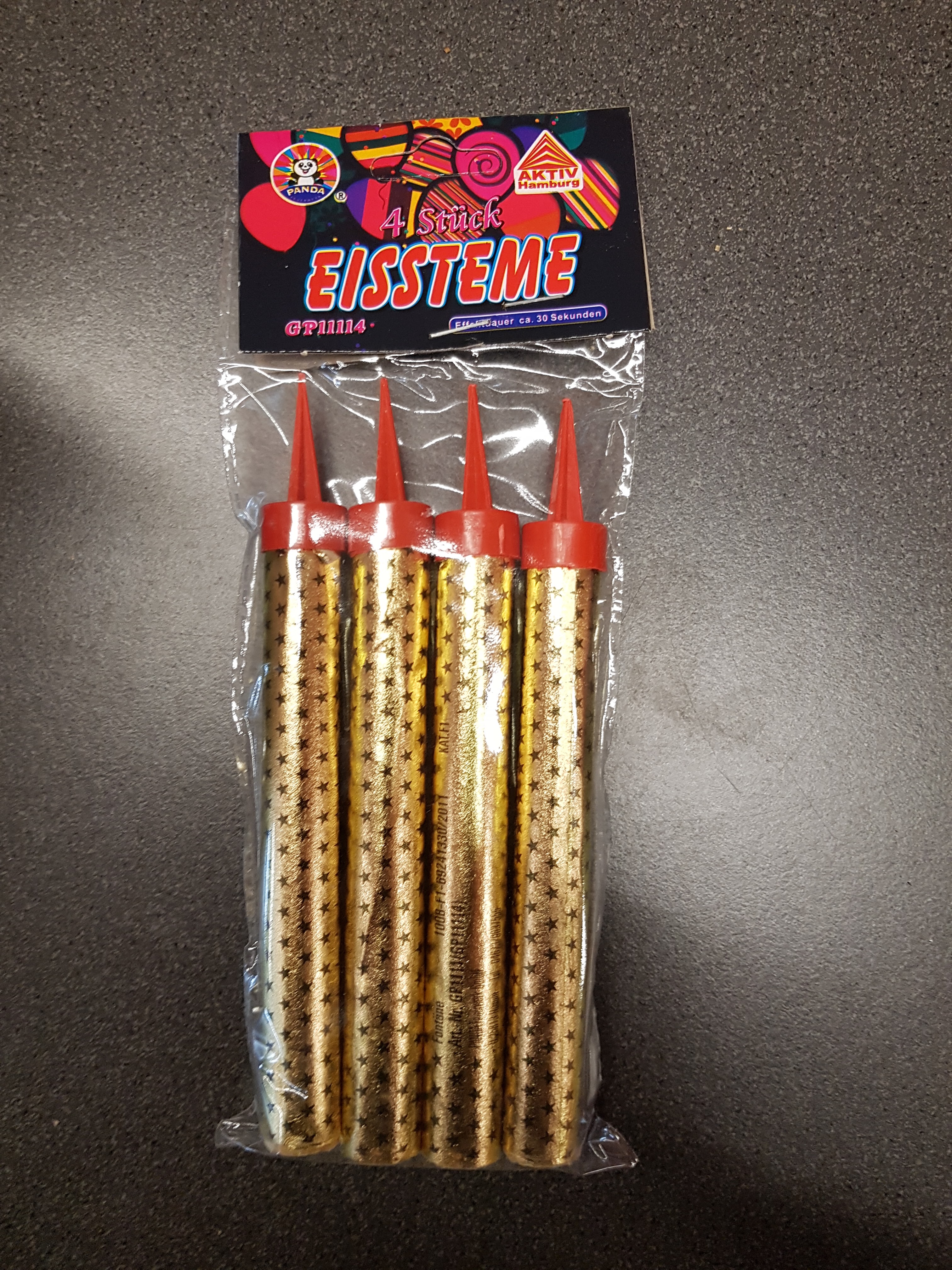 Feuerwerk Eissterne von Panda online kaufen im Pyroshop von Funkelfun