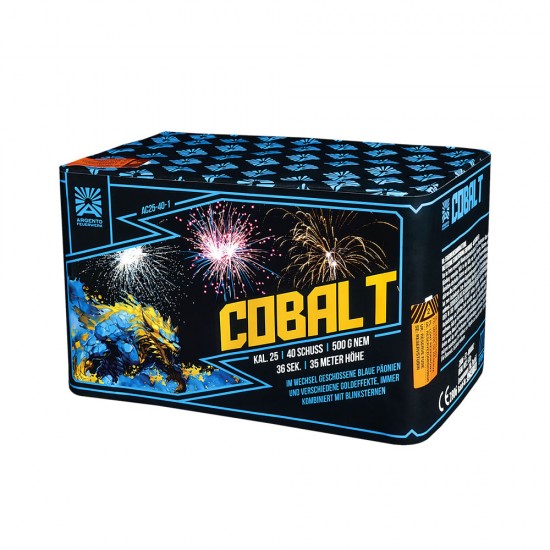Batteriefeuerwerk Cobalt jetzt bestellen bei Funkelfun