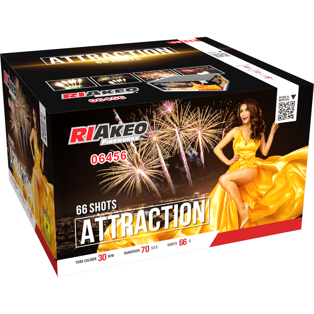 Feuerwerk Attraction von Riakeo Fireworks online kaufen im Pyroshop von Funkelfun