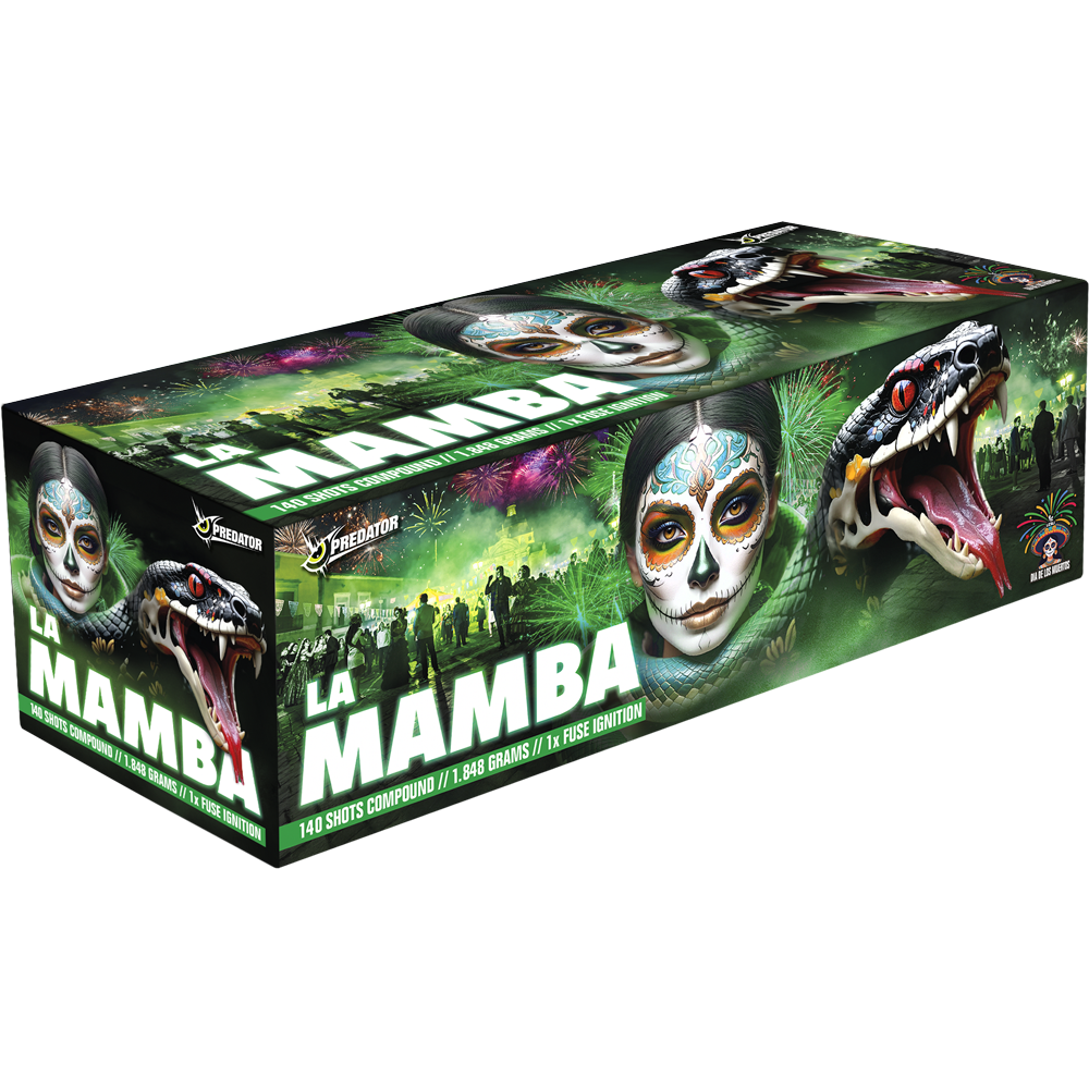 Silvester-Shop La Mamba jetzt online bestellen im Feuerwerk Shop Funkelfun.de