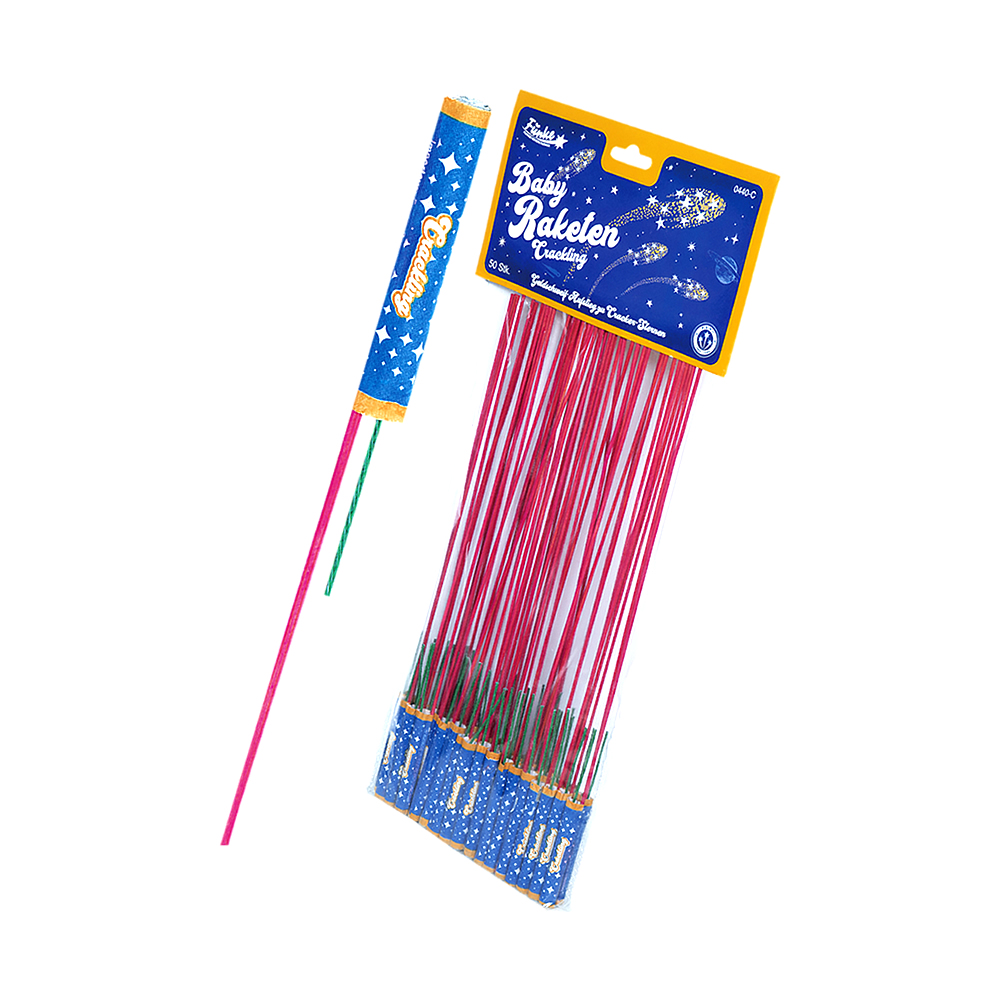 Feuerwerk Baby-Raketen Crackling von Funke online kaufen im Pyroshop von Funkelfun