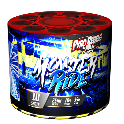 Feuerwerk Monster Ride von Panda online kaufen im Pyroshop von Funkelfun