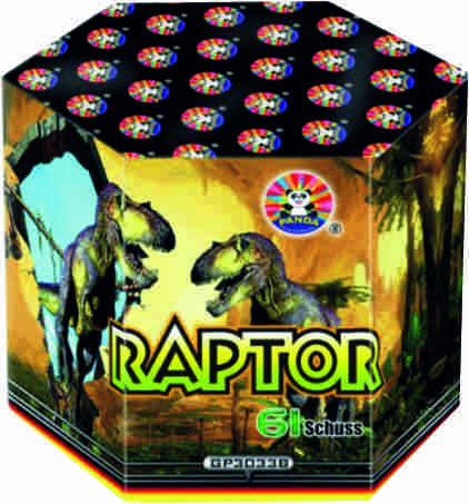 Feuerwerk Raptor von Panda online kaufen im Pyroshop von Funkelfun