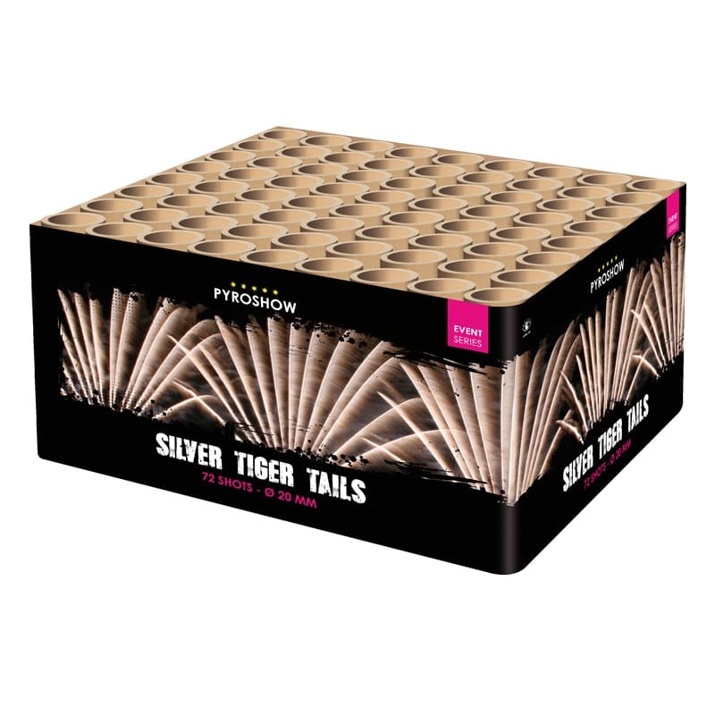Feuerwerk Silver Tiger Tails 72sh. von Broekhoff online kaufen im Pyroshop von Funkelfun