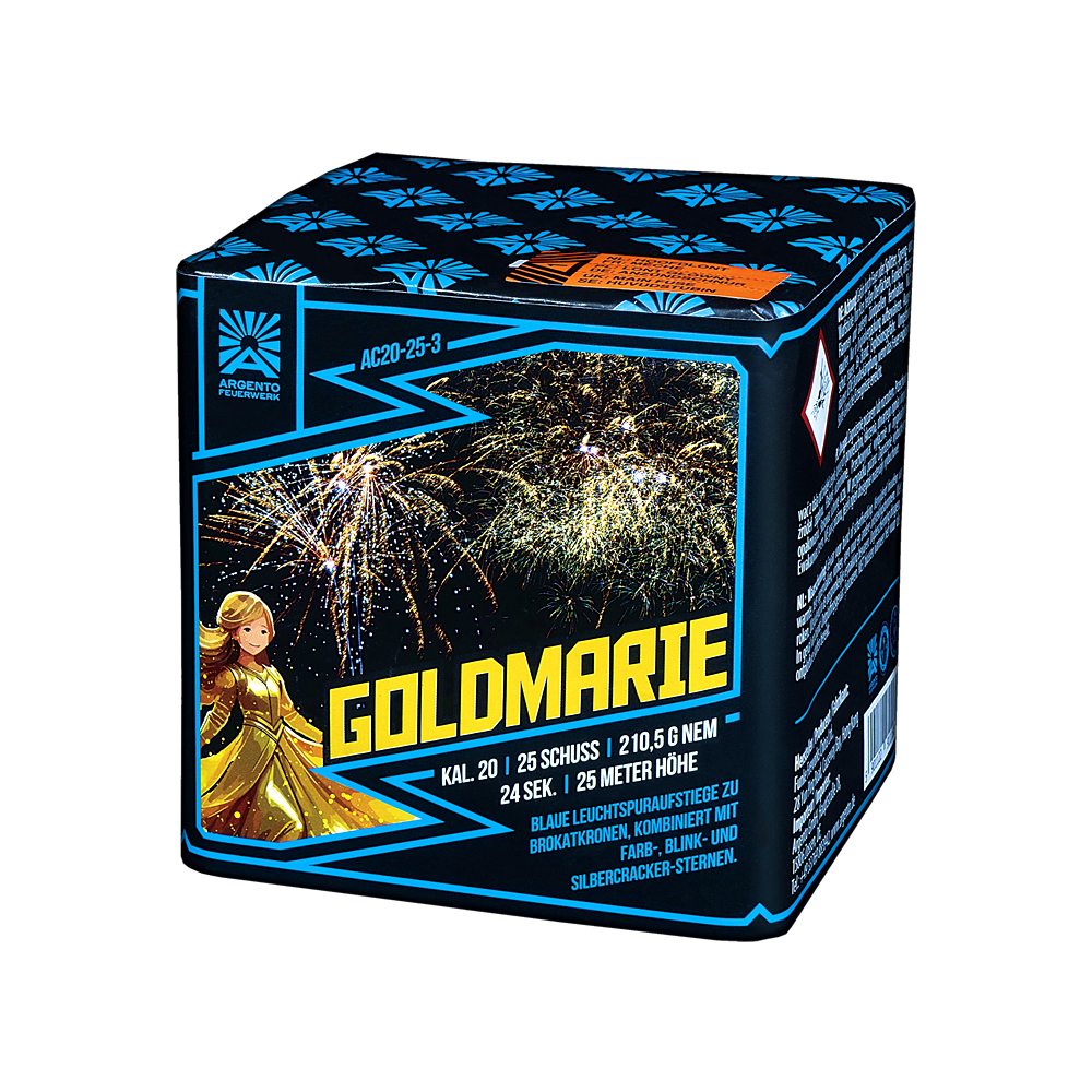 Feuerwerk Goldmarie von Funke online kaufen im Pyroshop von Funkelfun