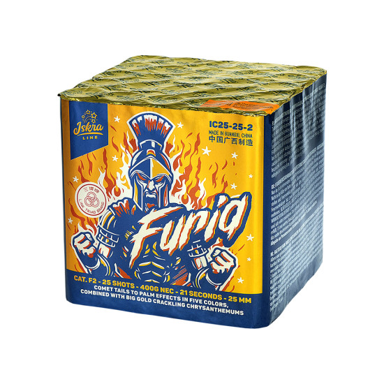 Batteriefeuerwerk Furia jetzt bestellen bei Funkelfun