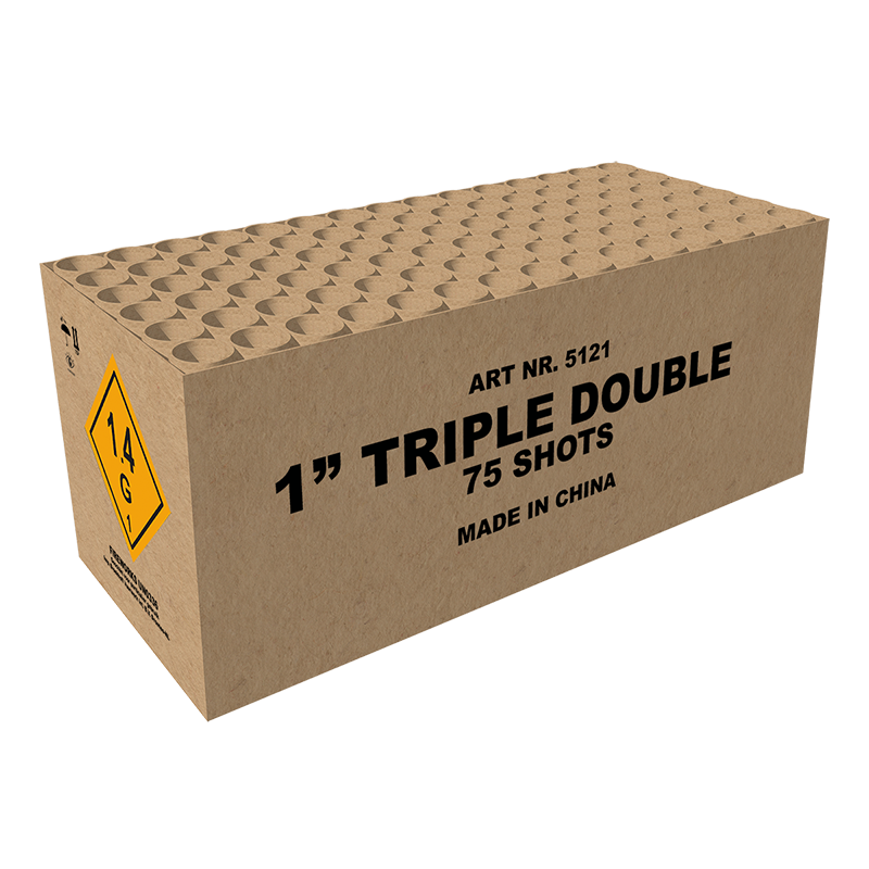Feuerwerk 1.0" Triple Double von Broekhoff online kaufen im Pyroshop von Funkelfun
