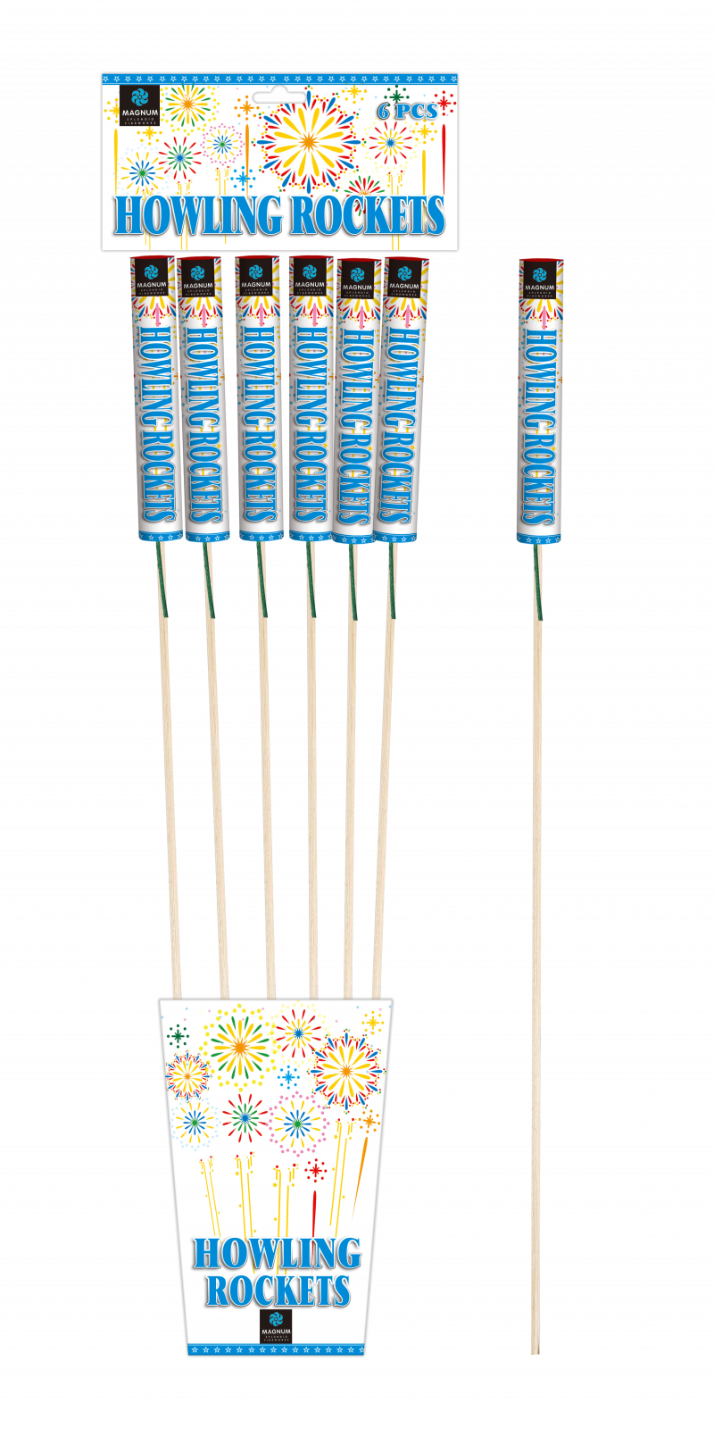 Magnum Feuerwerk Howling Rockets online kaufen