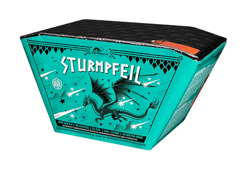 Silvester-Shop Sturmpfeil jetzt online bestellen im Feuerwerk Shop Funkelfun.de