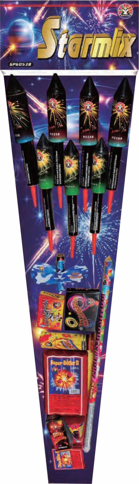 Feuerwerk Starmix von Panda online kaufen im Pyroshop von Funkelfun