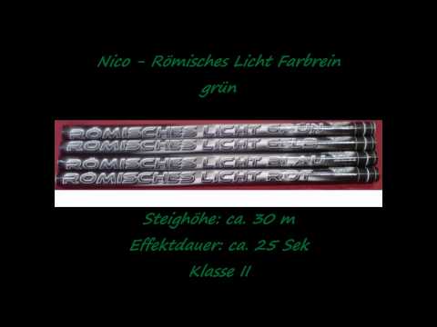 Römisches Licht Grün